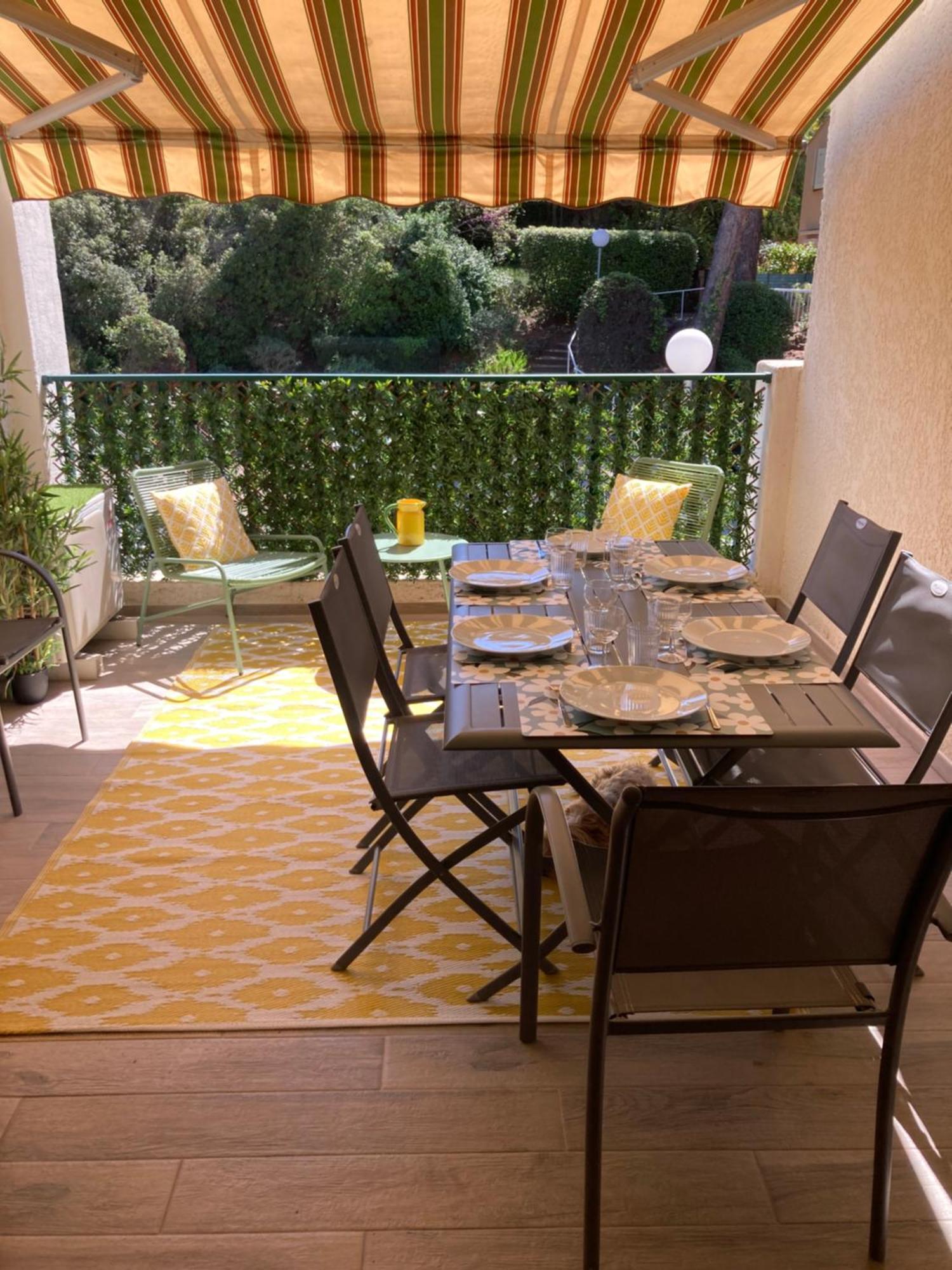 Studio 110 Grande Terrasse Proche Mer Bandol Esterno foto