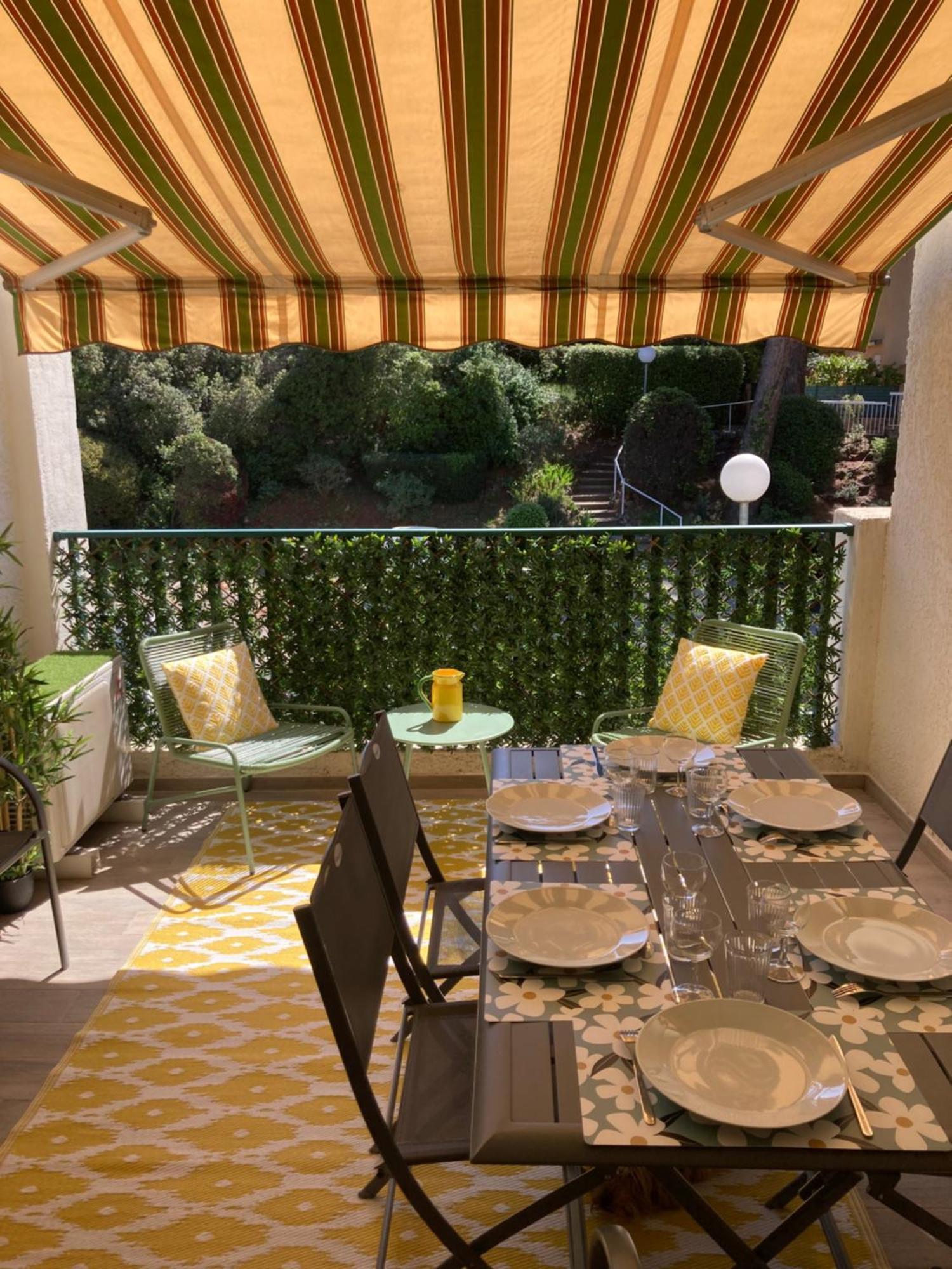 Studio 110 Grande Terrasse Proche Mer Bandol Esterno foto