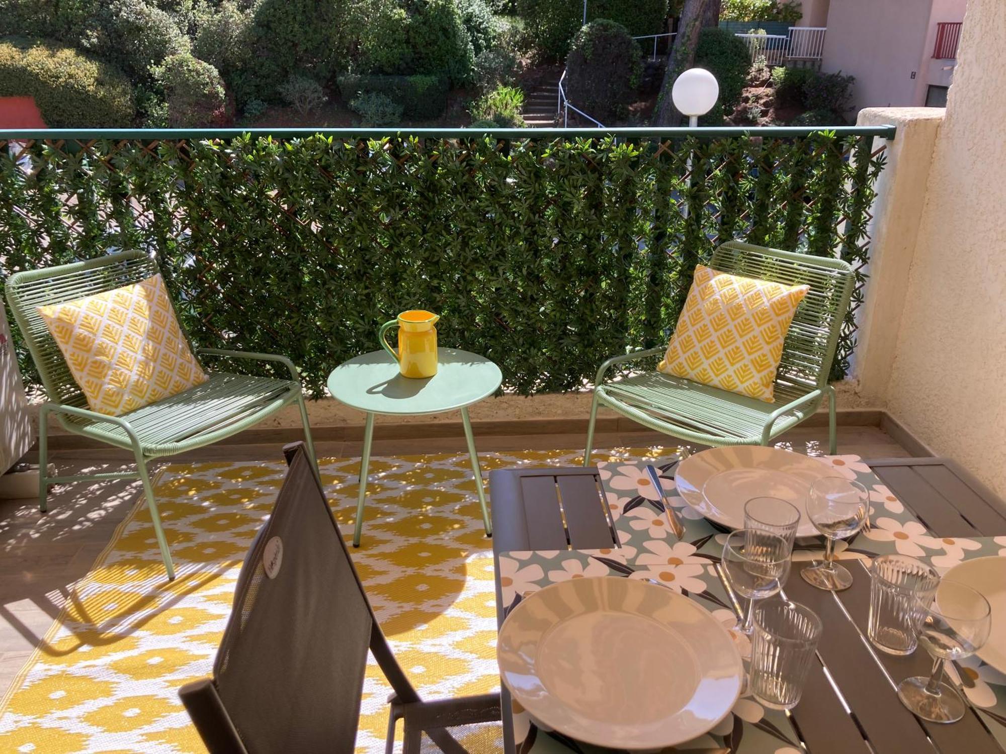 Studio 110 Grande Terrasse Proche Mer Bandol Esterno foto
